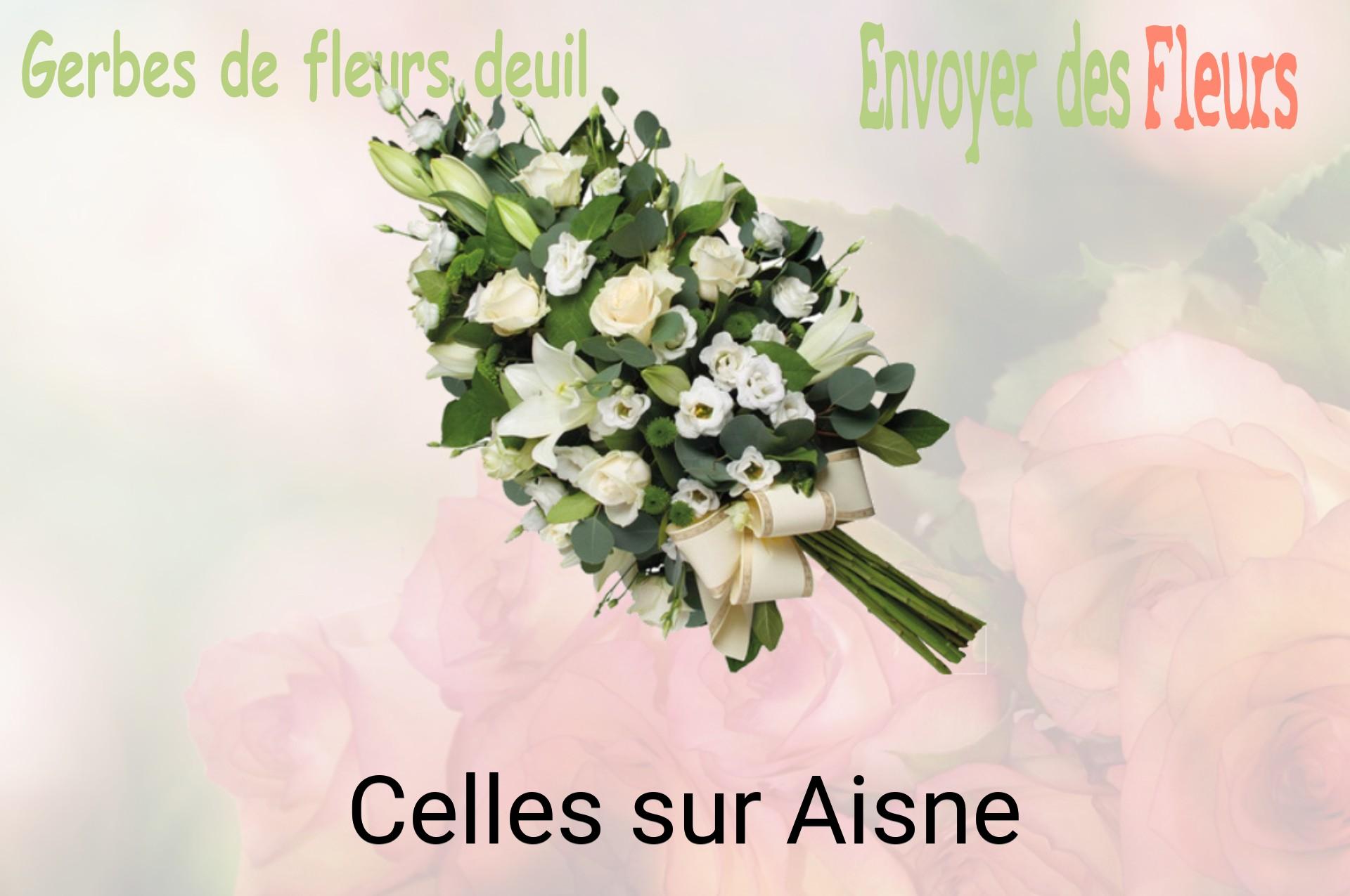 Gerbe de fleurs de deuil livrée à Celles-sur-Aisne